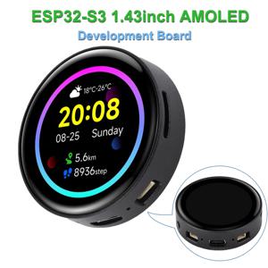 Waveshare ESP32-S3 1.43인치 AMOLED 터치스크린 개발 보드 466x466 원형 디스플레이 ESP32 디스플레이 HMI LVGL GUI 개발