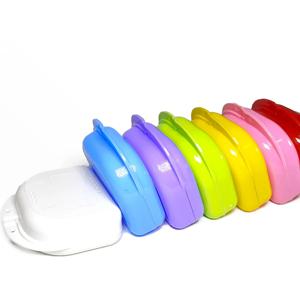 50Pcs 틀니 보관 상자 부분 틀니 케이스 치열 교정 보철 치아 컨테이너 상자 치과 리테이너 입 가드