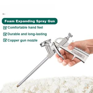 폼 확장 스프레이 건 모든 금속 폴리우레탄 폼 실란트 포밍 제트 글루 건 수동 실란트 코킹 도구 주택 혁신