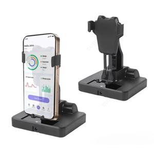 데스크탑 폰 홀더 스탠드 자동 워커 아이폰 삼성 샤오미 화웨이용 좌우 스윙 스텝퍼 휴대폰 거치대