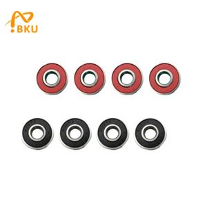 BKU 8PCS ABEC-11 고속 베어링 608RS는 스케이트보드 롱보드 인라인 롤러 스케이트, 아이스 스케이트 및 저소음에 적합합니다.