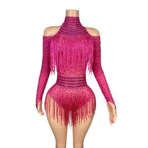 2025 에메랄드 그린 생일 파티 무대 드레스 여성 가수 공연 의상 볼 가운 연례 회의 연회 이브닝 가운