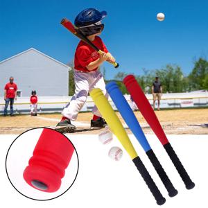 1Pc 54CM 어린이 야구 방망이 + 2Pcs 공 세트 청소년을위한 스폰지 야구 장난감 야외 스포츠 연습 야구 방망이 공