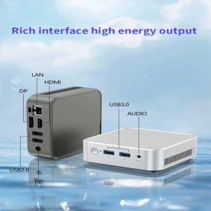 저렴한 팬 미니 PC 인텔 N150 1*DP 1*HD WiFi5 1*LAN RJ45 윈도우 11 포켓 컴퓨터 소형 TV 박스 16G DDR4 1TB SSD 사무실/가정용 PC