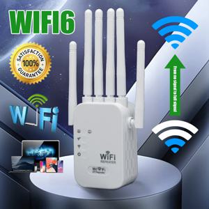 1200Mbps - 신호 확장기 - 2.4G/5Ghz - Wi-Fi 신호 부스터 - Wi-Fi 신호 확장기 - 강력한 신호, 고속 대역