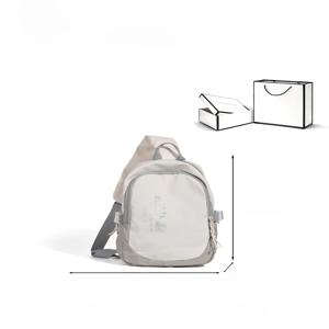 캐주얼 남여 대용량 크로스 바디 가슴 가방 스포츠 가방 간단한 일본식 CEES & KFLLH 새로운 2025 트렌디 레저 배낭