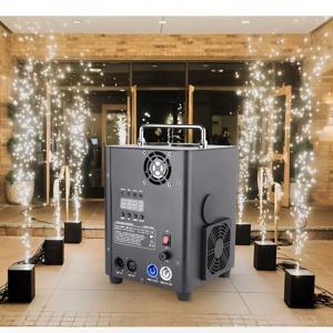 700W TI 콜드 스파크 머신 Ti 파우더 스파클러 머신 DMX 무선 리모컨 콜드 불꽃놀이 웨딩 파티 쇼 DJ 디스코 무대