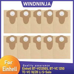 Einhell BT-VC1250S/BT-VC1250/TC-VC 18/20 Li S-Solo 습식 및 건식 진공 필터 백용 5/10 PCS 20L 30L 먼지 수집 가방