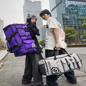 대용량 남성 여행 배낭 숄더백 피트니스 가방 습식 및 건식 분리 핸드백 옥스포드 천 패션 트렌드 가방