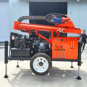 맞춤형 수중 시추기 200m 유압식 회전식 시추기