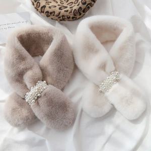 가을 겨울 여성 스카프 따뜻한 부드러운 아늑한 한국 스타일 다목적 넥 워머 칼라 랩 패션 추운 날씨 액세서리