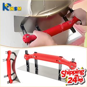 조정 가능한 아크 퍼티 스크레이퍼 대형 다기능 페인트 스무딩 흙받이 벽 석고 도구 건식 벽 스패출러 벽돌 칼