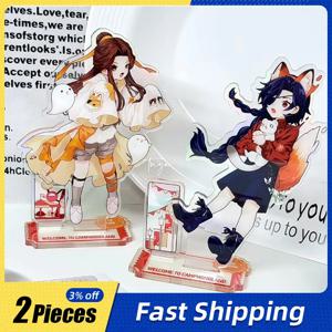 10cm/3.93in 스탠딩 플레이트 천국 공식의 축복 아크릴 애니메이션 주변기기 소장품 장식품 장난감 디스플레이 장식