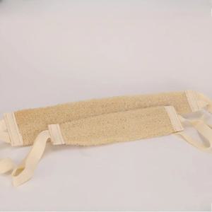 1개 천연 루파 부드러운 각질 제거 바디 스크럽 목욕 샤워 스파 마사지 목욕 브러쉬 스크러버 스펀지 등 스트랩 피부 클렌징 도구