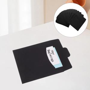 50pcs Cd 종이 Dvd 슬리브 Cd Dvd 포장용 봉투 보관 케이스 레트로 빈티지 디자인 두꺼운 보호 사각형 바인더