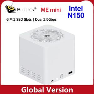 홈 네트워크 스토리지 미니 호스트 비링크 ME 미니 NAS 인텔 트윈 레이크 N150 LPDDR5 4800MHz 12GB RAM 2T SSD WiFi6 4K 듀얼 2.5 랜
