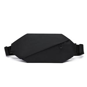 남성 미니멀리스트 아웃도어 스포츠 러닝 조깅 웨이스트 백 남성 방수 허리 가방 스타일리시 크로스 바디 벨트 백 남성용 웨이스트 백