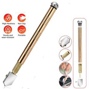 1PCS 전문가용 다이아몬드 팁 유리 절단기 강철 블레이드 정밀 절단 도구 수동 절단 도구