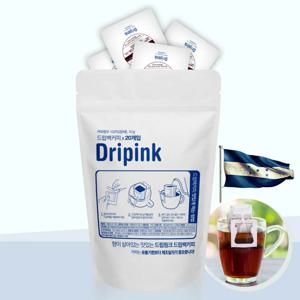 드립핑크 온두라스 10g x 20봉 드립백커피(지퍼백포장) 티백 커피백 부드러운산미 오렌지 카카오 카라멜