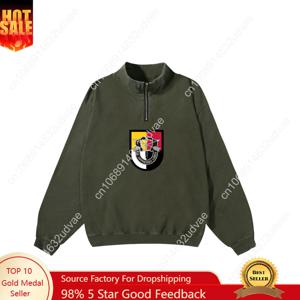 미국 특수부대 3차 특수부대 SFG 레트로 스웨트셔츠 남녀 청소년 빈티지 풀오버 맞춤 제작 탑스 긴팔 티셔츠