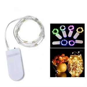 DIY LED 구리선 전구 배터리 구동 가랜드 요정 조명 실내외 크리스마스 웨딩 파티 장식용