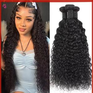 워터 웨이브 번들 인모 100% 무가공 천연 모발 저렴한 웨트 앤 웨이비 헤어 1/3 번들 특가 페루산 딥 웨이브 헤어