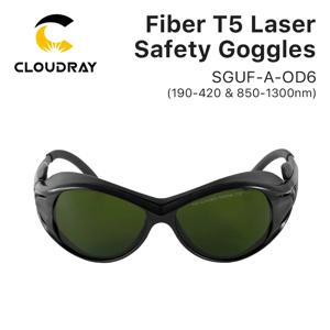Cloudray 1064nm 레이저 안전 고글 850-1300nm OD6 + CE 파이버 레이저 스타일 A 보호용 고글