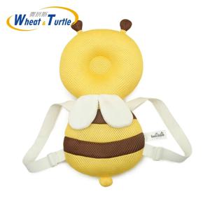 아기 머리 뒤 보호대 안전 패드 유아 유아 신생아 만화 하네스 헤드 기어 최신 코머 가드 꿀벌 천사 딱정벌레