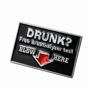 금속 벨트 버클 장난 꾸러기 술취한 캐릭터 힙합 스타일 청바지 액세서리 남성용 스푸핑 선물용 벨트 패스너 4cm에 적합