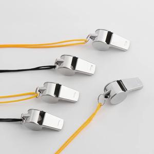 금속 휘파람 심판 스포츠 럭비 스테인레스 스틸 휘파람 축구 축구 농구 파티 훈련 학교 치어 리더 도구