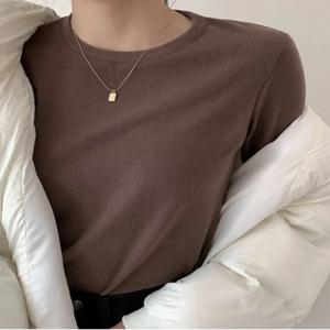 겨울 여성 스웨터 T 셔츠 여성 특대 T-셔츠 여성 의류 여성 티 탑 풀오버 긴 소매 튜브 니트 Tshirt 탑