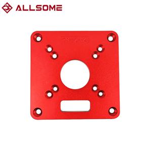 알루미늄 라우터 테이블 삽입 플레이트 트리밍 기계 목공 벤치 용 플립 보드 MAKITA RT0700C 용 라우터 테이블 플레이트