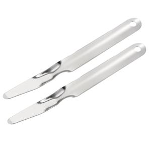 1/2Pcs 다기능 휴대용 스테이플 리무버 도구 플랫 스테이플러 풀러 야외 스테인레스 스틸 실버 해체 도구