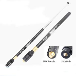 Banggood RH795 RH-795 2.15dBi 70-1000MHz Max.10W SMA 남성/여성 플러그 HT/스캐너 텔레스코픽 채찍 휴대용 양방향 라디오 안테나