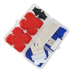 11PCS 실리콘 프로파일링 키트 코킹 제거 스크레이퍼 손쉬운 적용 엉망 어떤 것에도 완벽한 마감