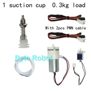 0.3/1/3/6/10/20kg UNO R3 프로그래밍 가능 로봇 암용 PWN 제어 스위치 빨판이있는 기계식 암 진공 펌프 흡입 컵