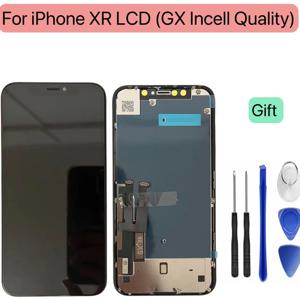 IPHONE XR LCD 교체 디스플레이 터치 패널 스크린 및 프레임 조립 부품용 100% 공장 가격 GX INCELL LCD