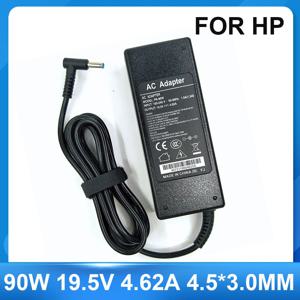 AC 노트북 충전기 전원 어댑터, HP Pavilion 14 15 PPP012C-S 710413-001 Envy 17 17-j000 15-e029TX 용, 19.5V, 4.62A, 90W, 4.5x3.0mm