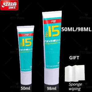 탁구 라켓 탁구 박쥐 ITTF 승인 전문 액세서리 용 기존 DHS No.15 VOC 프리 50/98ml 워터 부스터