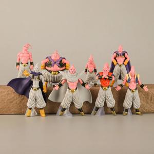 8 개/대 드래곤 볼 Z Majin Buu 그림 장난감 DBZ 슈퍼 사이어인 액션 입상 애니메이션 컬렉션 PVC 모델 인형 생일 선물 아이