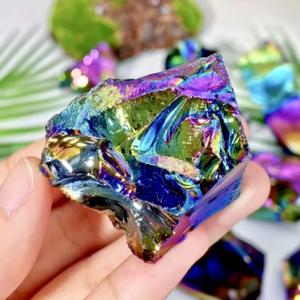 1개 고품질 원석 천연 크리스탈 원석, 보석류, 반짝임, 치유 크리스탈, 생일 선물