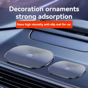 1Pcs 자동차 미끄럼 방지 매트 매직 안티-슬립 슬라이드 방지 패드 대시 보드 스티커 대시 접착제 휴대 전화 모바일 홀더 블랙 실리콘