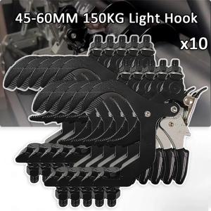 무대 폴드 클램프 사운드 라이트 오디오 후크 헤비 듀티 마운트 45-60mm 튜브 알루미늄 트러스, 행어 파티 웨딩 텐트 기계, 로트당 10 개