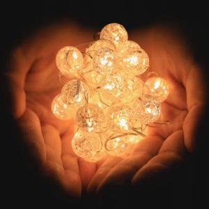 LED 문자열 조명 방수 따뜻한 흰색 LED 요정 조명 실내 실외 침실 정원 웨딩 파티 배터리/USB 운영