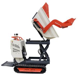 미니 덤퍼 빠른 배달 유로 5 고품질 크롤러 덤퍼 트럭 공장 사용자 정의 500kg 소형 크롤러 덤퍼 무료 배송