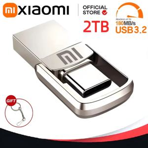 샤오미 U 디스크 USB 3.2 C타입 인터페이스, 휴대폰 컴퓨터 상호 변속기 휴대용 USB 메모리, 2TB, 1TB, 256GB, 128GB, 512GB