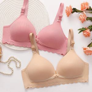 임산부 수유 브라, 얇은 컬렉션, 처짐 방지 산후 모유 수유, 전면 개방 버클, 편리한 브라