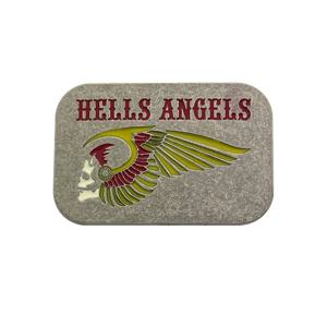 레트로 펑크 해골 벨트 버클 서양식