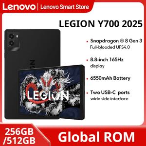 레노버 LEGION Y700 2025 태블릿 스냅드래곤 8 Gen 3 옥타 코어 8.8인치 165Hz 디스플레이 안드로이드 6550mAh