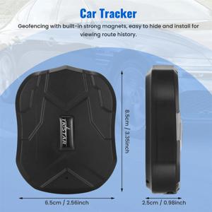 ACKOR TKSTAR tk905 자동차 차량 GPS 자동차 GSM 자석 숨겨진 스파이 방수 추적기